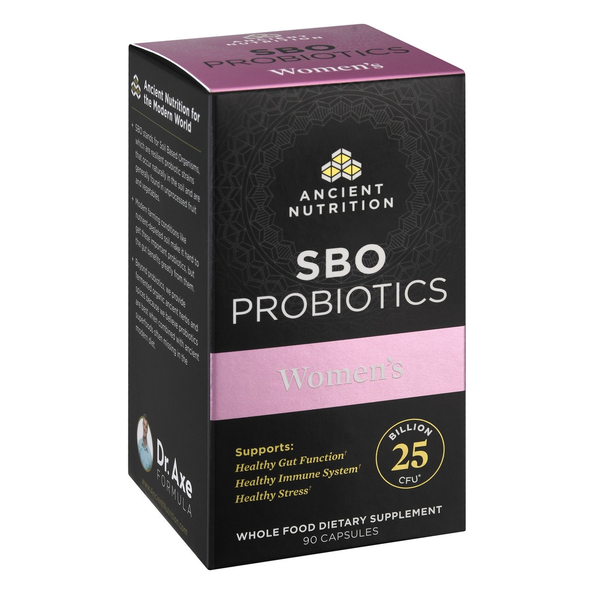 slide 5 of 13, Ancient Nutrition Women's Capsules SBO Probiotics 90 ea, 90 ct