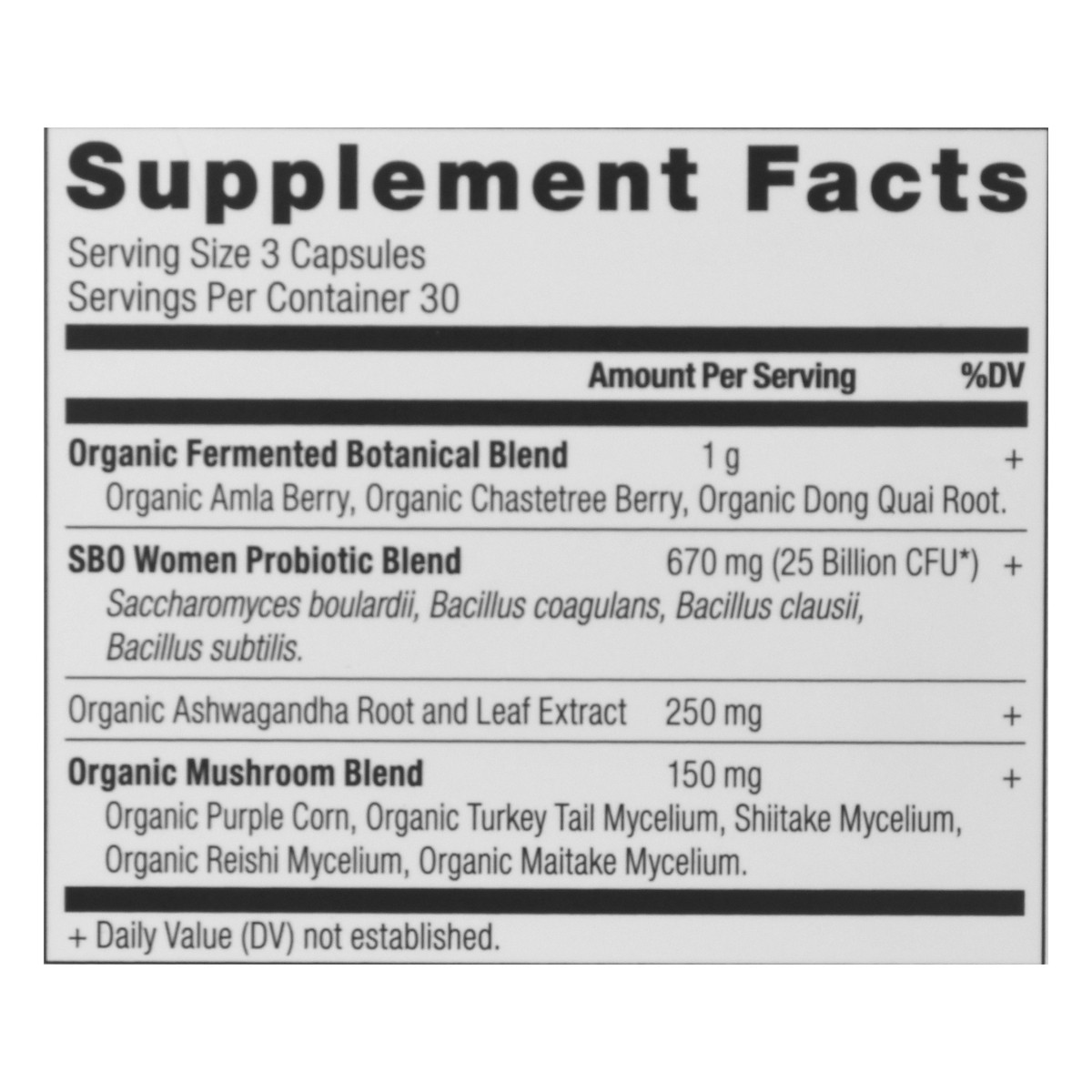 slide 9 of 13, Ancient Nutrition Women's Capsules SBO Probiotics 90 ea, 90 ct