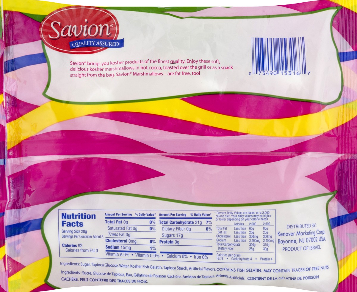 slide 5 of 9, Savion Marshmallows 5 oz, 5 oz