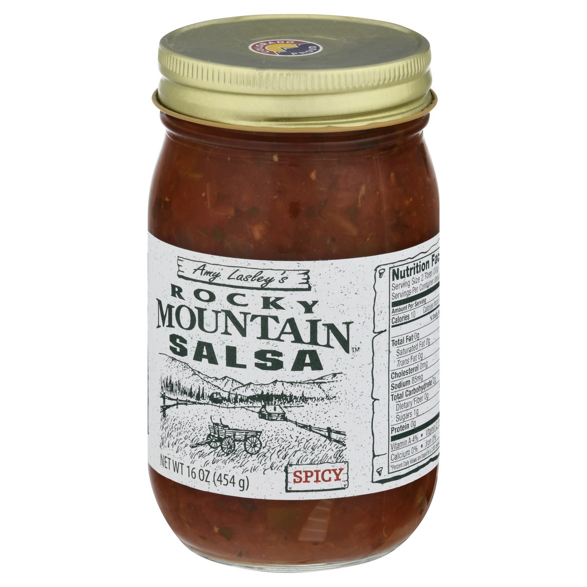 slide 7 of 10, Rocky Mountain Spicy Salsa 16 oz, 