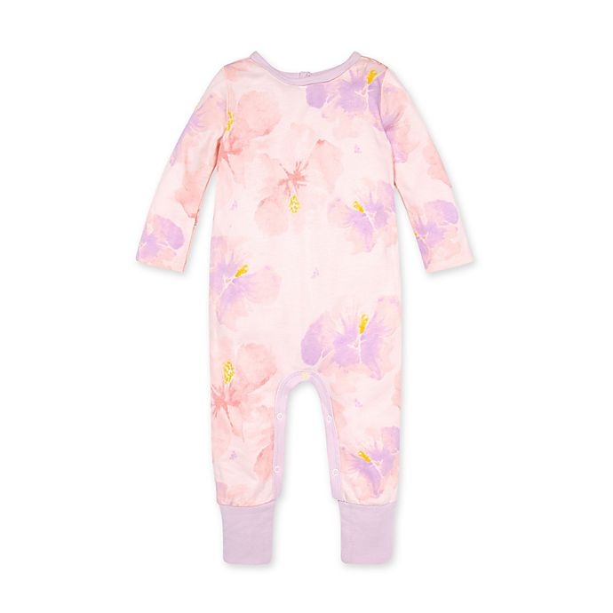 slide 1 of 3, Burt's Bees Baby Aloha Hibiscus Jumpsuit, 1 ct