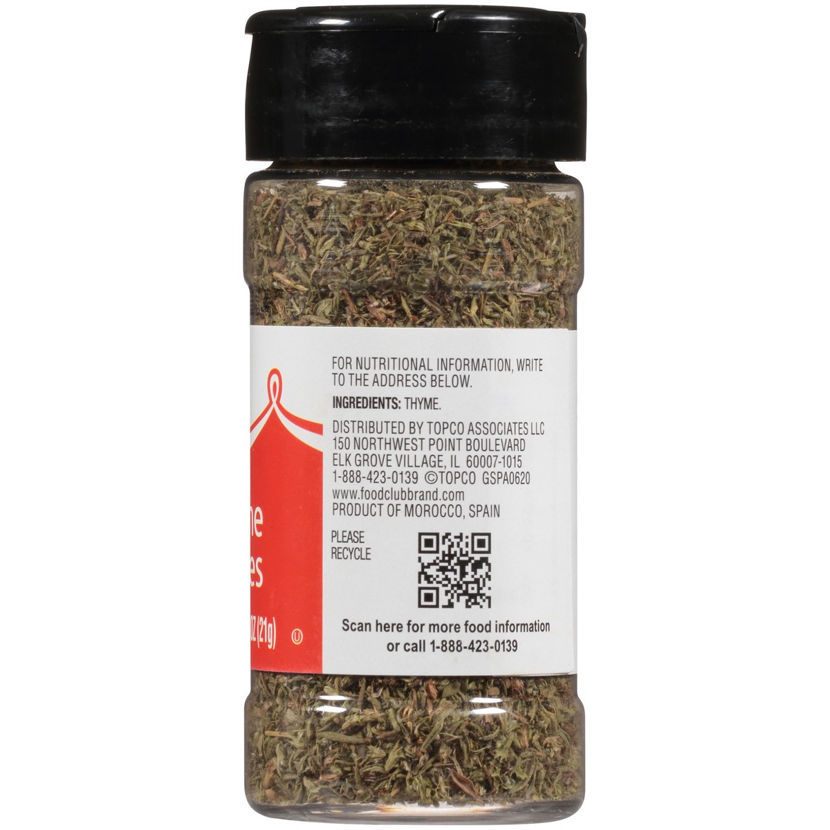 slide 8 of 13, Food Club Thyme Leaves 0.75 oz, 0.75 oz