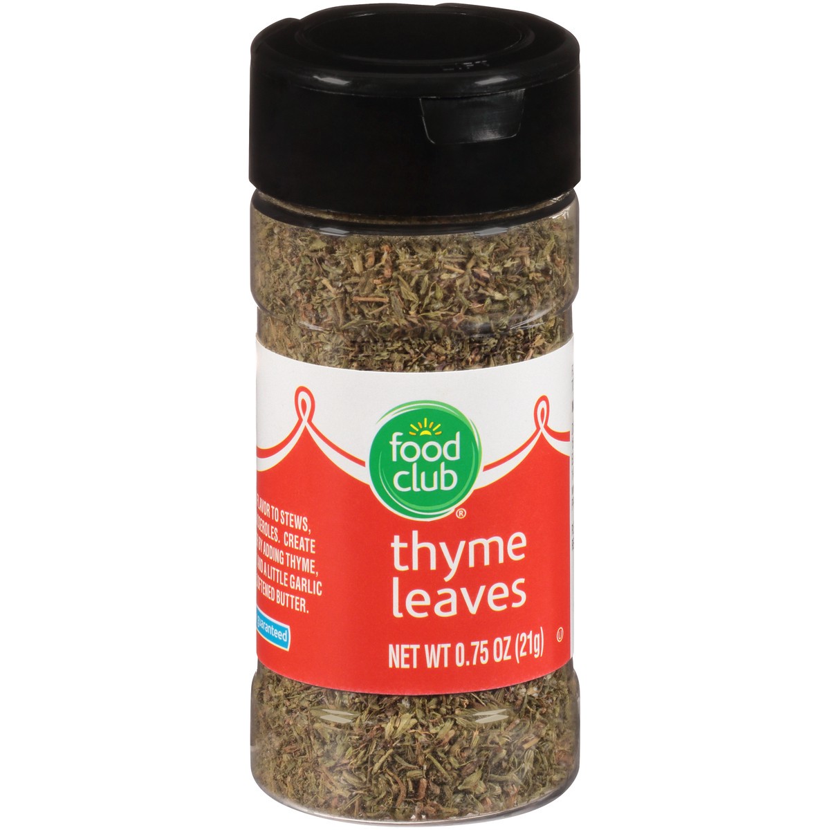 slide 7 of 13, Food Club Thyme Leaves 0.75 oz, 0.75 oz