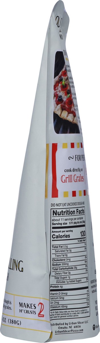 slide 9 of 9, Urban Slicer Outdoor Grilling Pizza Dough 13.4 oz, 13.4 oz