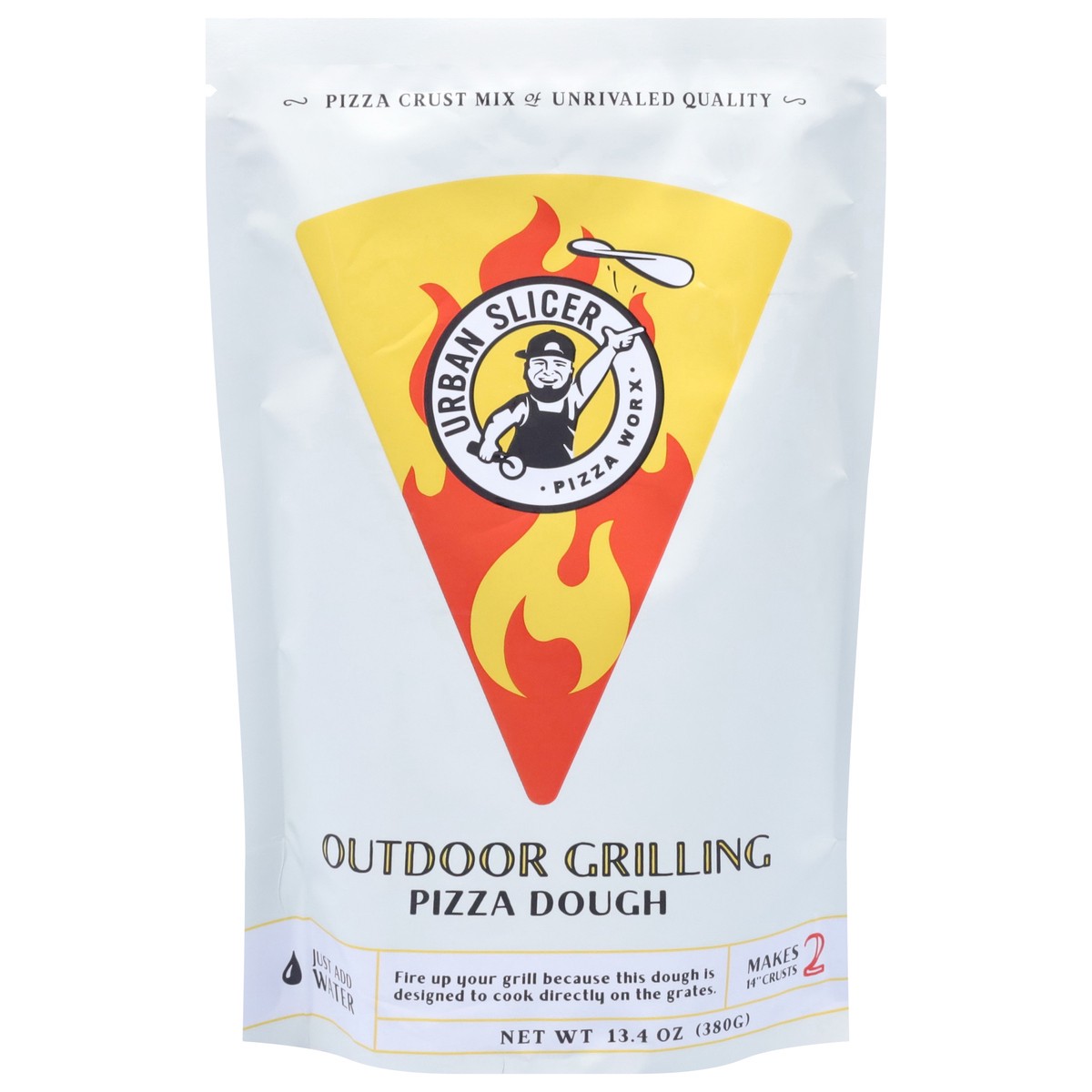 slide 1 of 9, Urban Slicer Outdoor Grilling Pizza Dough 13.4 oz, 13.4 oz