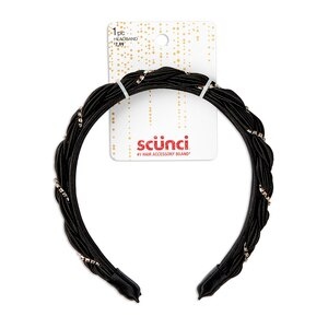 slide 1 of 1, scünci 1 Pk. Satin Twisted Hb W- Chain, 1 ct