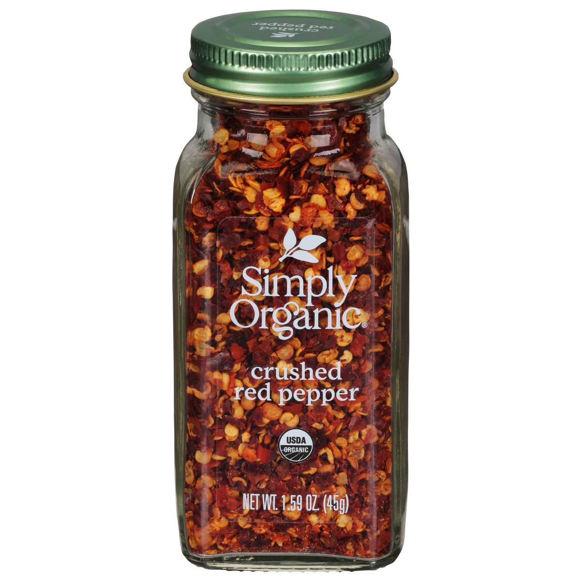 slide 1 of 9, Simply Organic Crushed Red Pepper, 1.59 oz