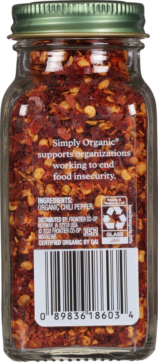 slide 7 of 9, Simply Organic Crushed Red Pepper, 1.59 oz