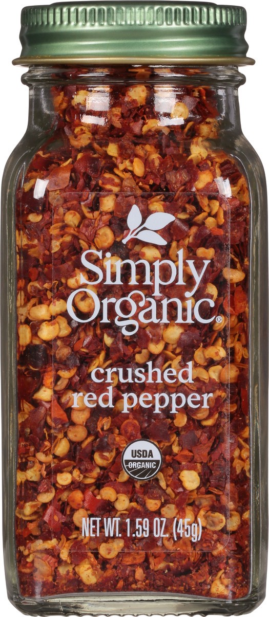 slide 6 of 9, Simply Organic Crushed Red Pepper, 1.59 oz