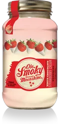 Ole Smoky Moonshine Cream White Chocolate Strawberry Cream Liqueur 750 ml