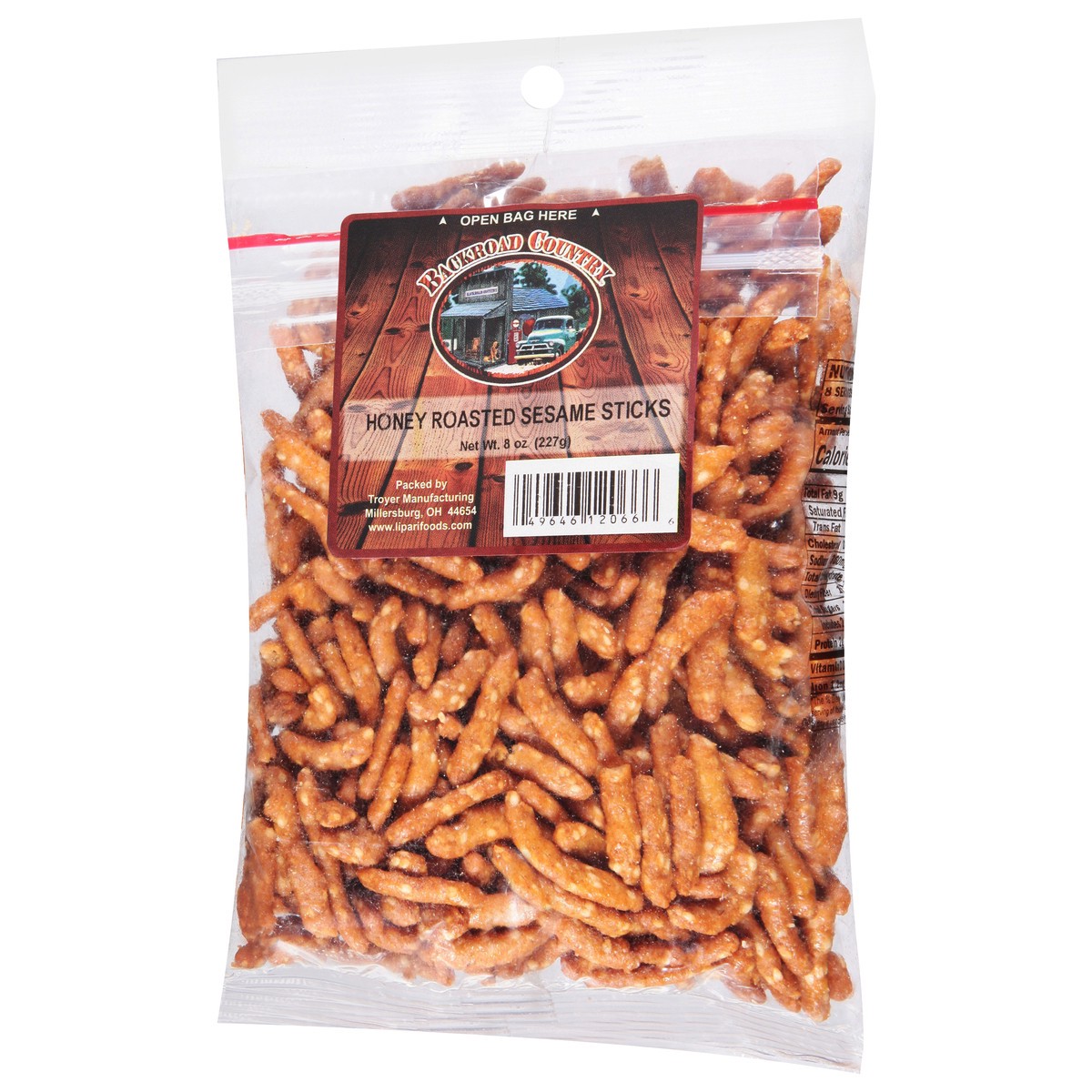 slide 5 of 14, Backroad Country Honey Roasted Sesame Sticks 8 oz, 1 ct