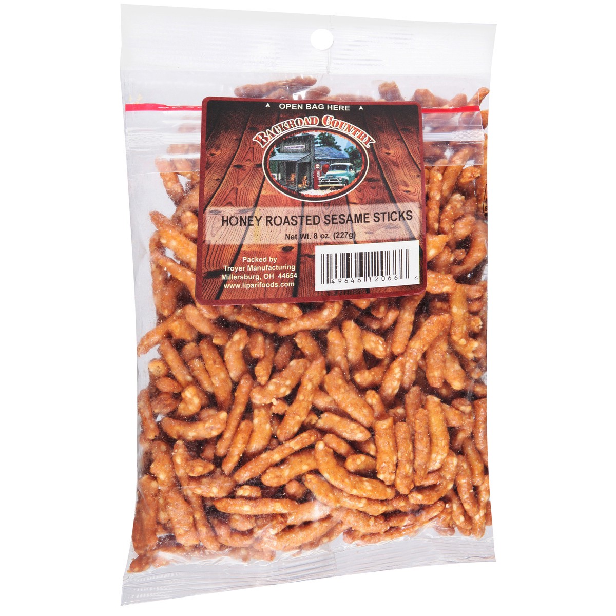slide 9 of 14, Backroad Country Honey Roasted Sesame Sticks 8 oz, 1 ct