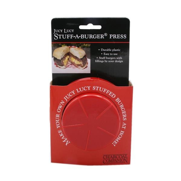 slide 1 of 1, Charcoal Companion Stuff-A-Burger Press, 1 ct