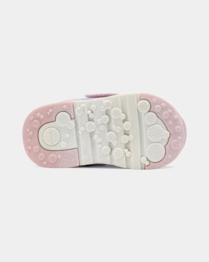 slide 2 of 6, Carter's Baby Girl Every Step® First Walker Casual Shoes - Pink/Purple Pink 4, 1 ct