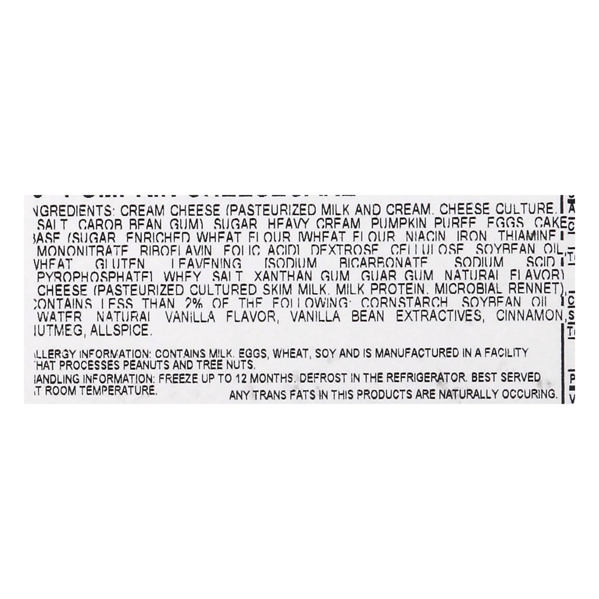 slide 9 of 9, Junior's 6 Inches Pumpkin Cheesecake 1.5 lb, 1.5 lb