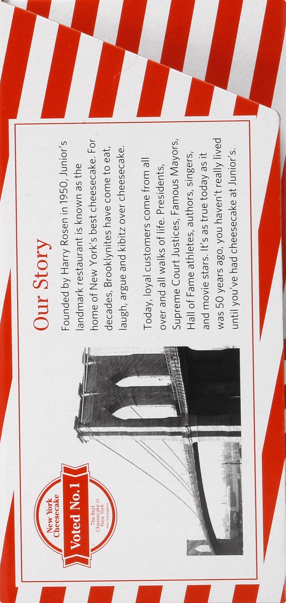 slide 7 of 9, Junior's 6 Inches Pumpkin Cheesecake 1.5 lb, 1.5 lb