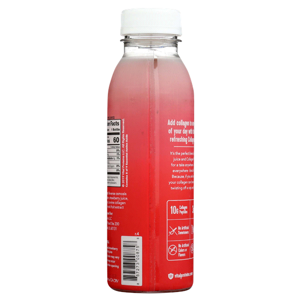 slide 2 of 13, Vital Proteins Strawberry Lemon Collagen Water 12 oz, 12 oz