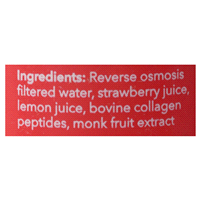 slide 12 of 13, Vital Proteins Strawberry Lemon Collagen Water 12 oz, 12 oz