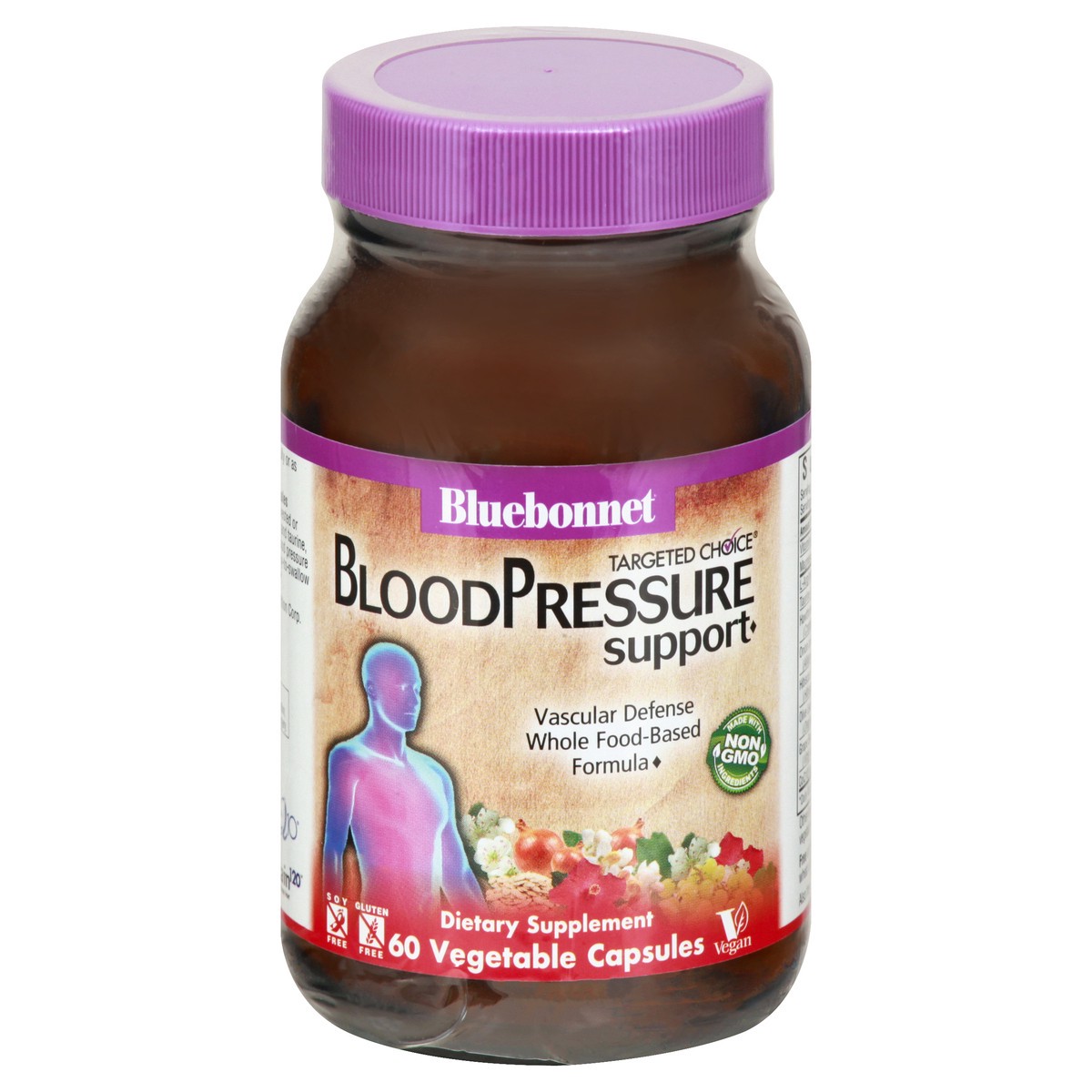 slide 3 of 4, Bluebonnet Nutrition Targeted Choice Vegetable Capsules Blood Pressure Support 60 ea, 60 ct
