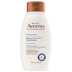 Aveeno Refresh & Thicken + Fresh Greens Blend Conditioner 12 fl oz