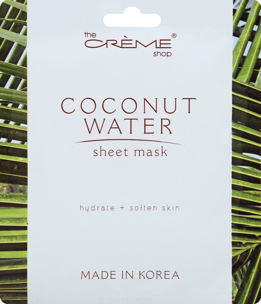 slide 1 of 3, The Crème Shop Sheet Mask 0.81 oz, 0.81 oz