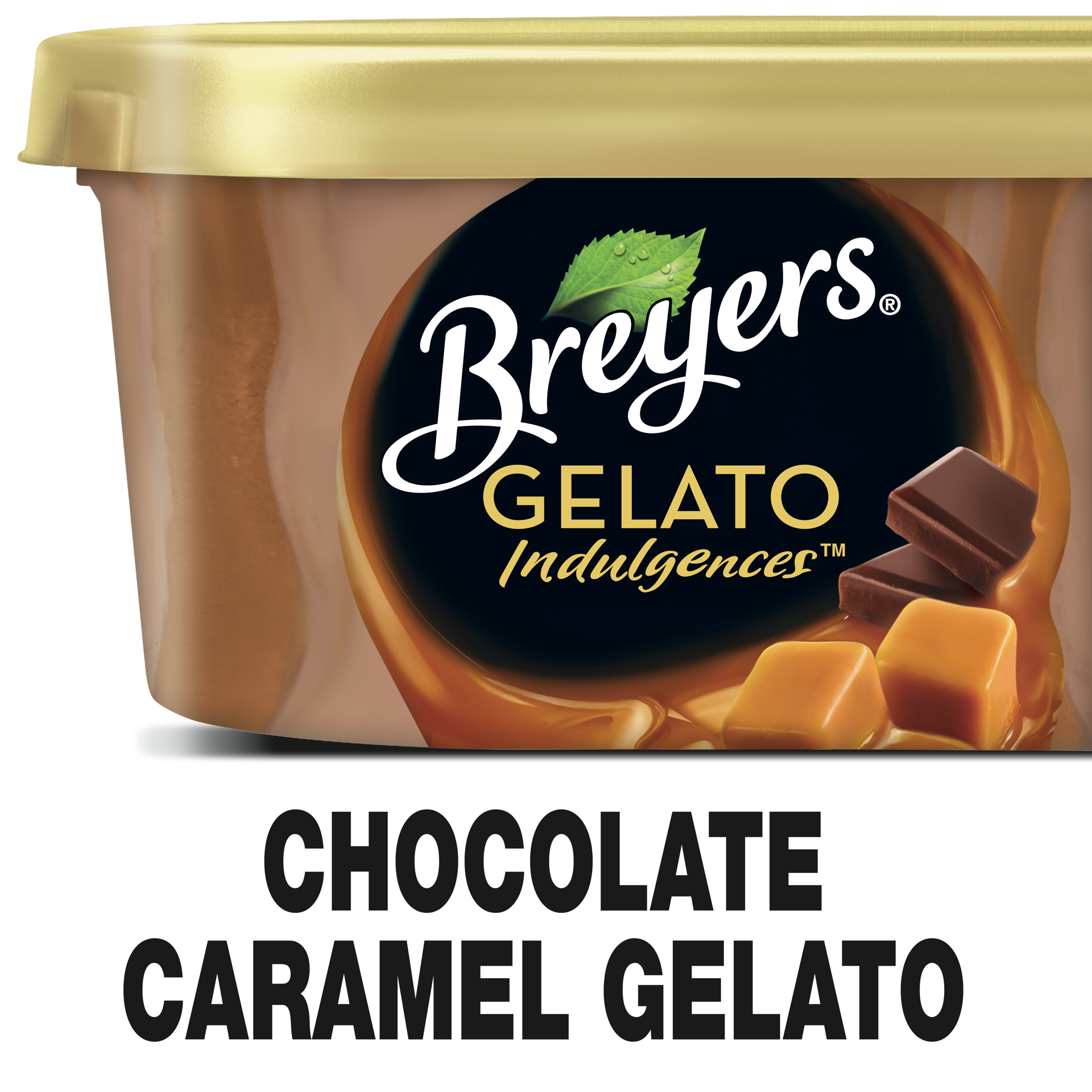 slide 1 of 4, Breyer's Breyers Gelato Indulgences Chocolate Caramel, 28.5 oz, 28.5 oz