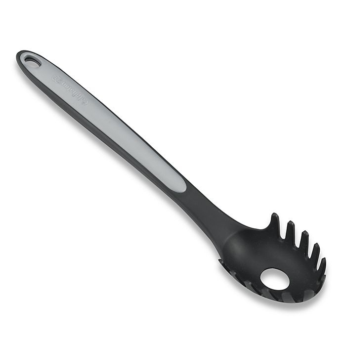 slide 1 of 1, Calphalon Nylon Pasta Fork with Grip Anywhere Handle, 1 ct