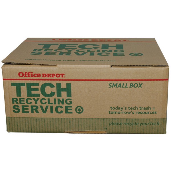 slide 2 of 3, Tech Recycling Box, Small, 8 in x 18 in x 15 in