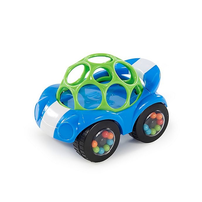 slide 1 of 1, Bright Starts Oball Rattle and Roll Sports Car Blue, 1 ct