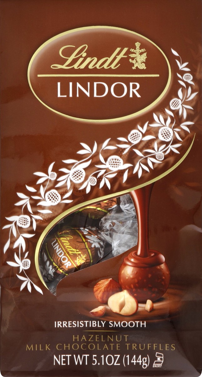 slide 3 of 4, Lindt Hazelnut Milk Chocolate Truffles 5.1 oz, 5.1 oz