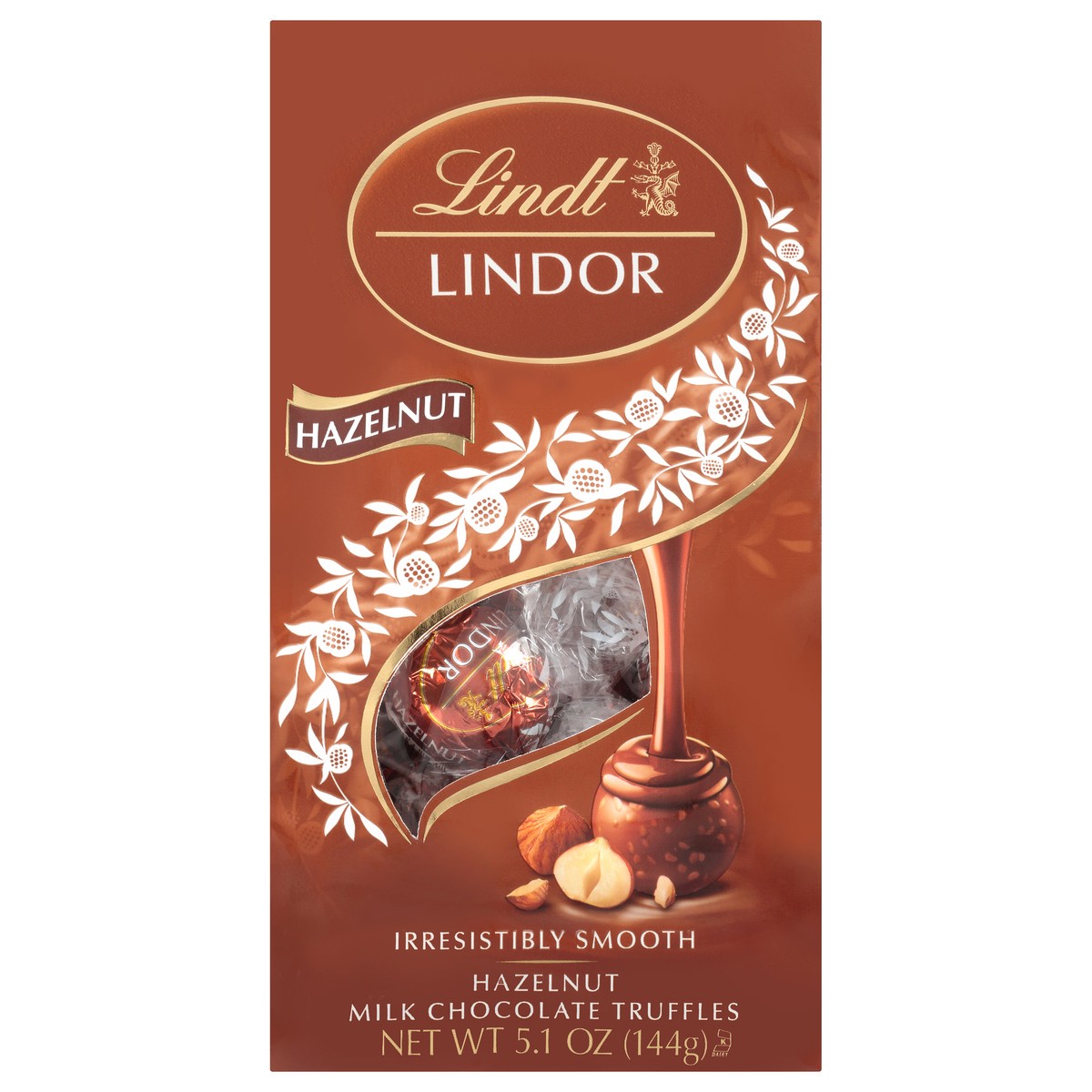 slide 1 of 4, Lindt Hazelnut Milk Chocolate Truffles 5.1 oz, 5.1 oz