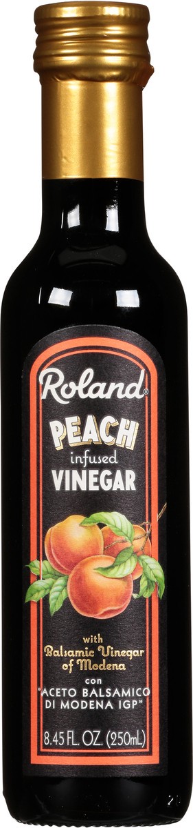 slide 8 of 12, Roland Infused Peach Vinegar 8.45 fl oz, 8.45 fl oz