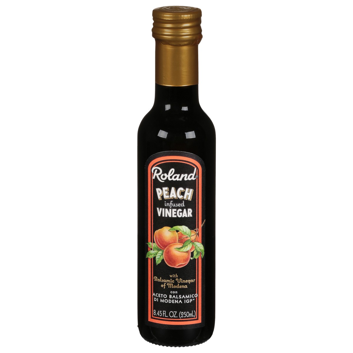 slide 9 of 12, Roland Infused Peach Vinegar 8.45 fl oz, 8.45 fl oz