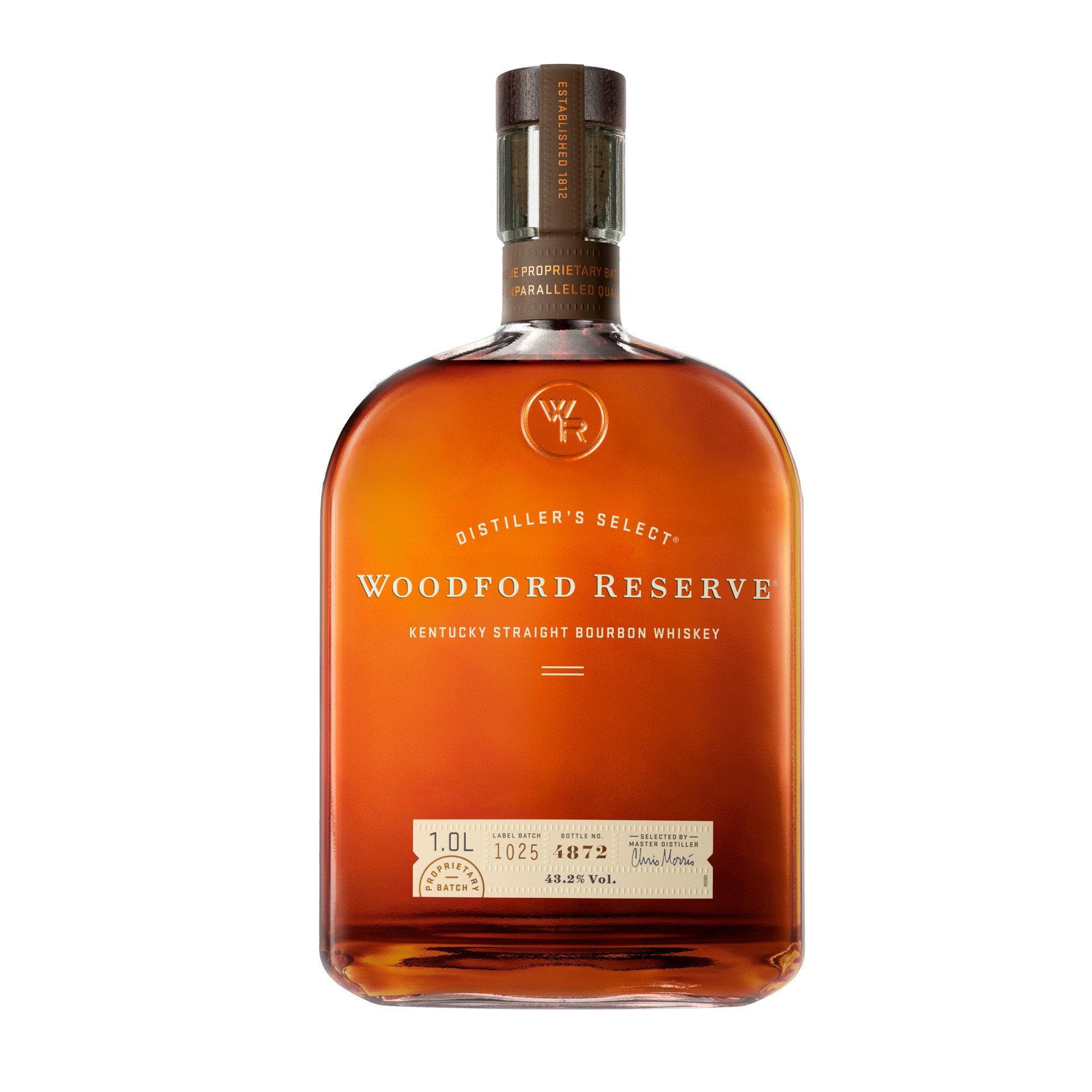 slide 1 of 6, Woodford Reserve Kentucky Straight Bourbon Whiskey 1L 90.4 Proof, 1 liter