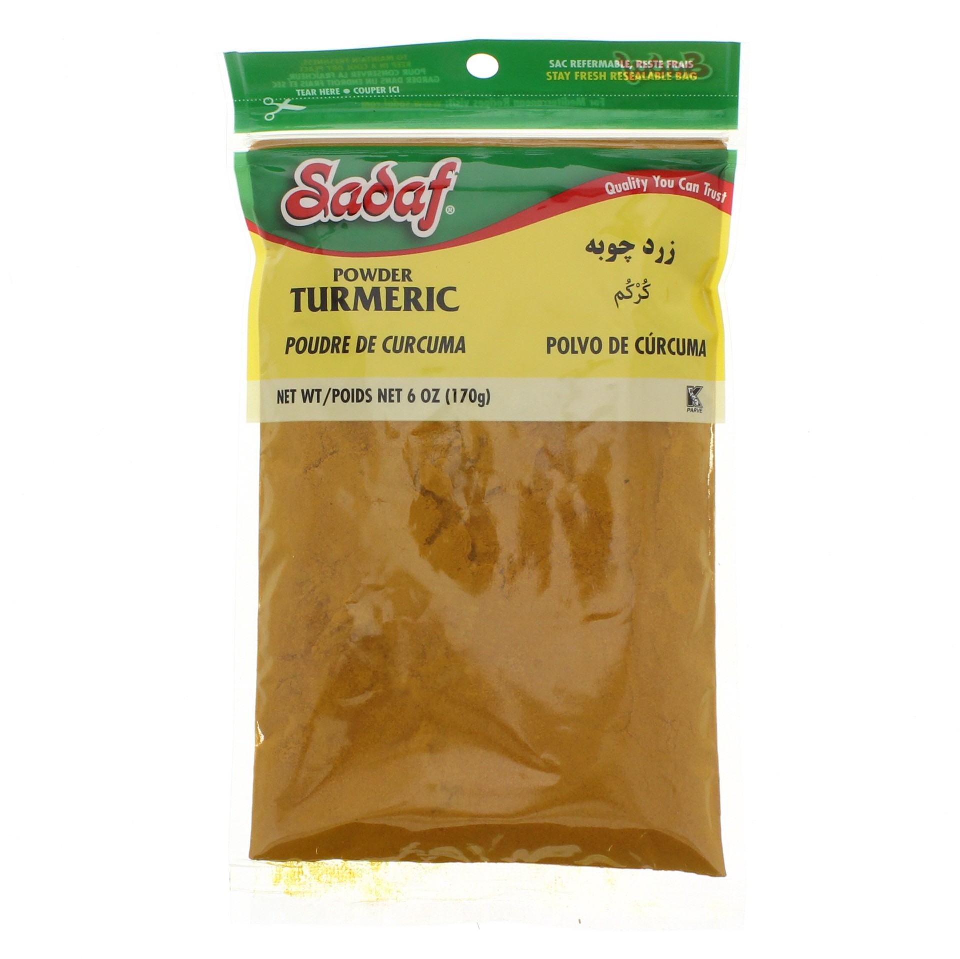 slide 1 of 1, Sadaf Turmeric Powder, 6 oz