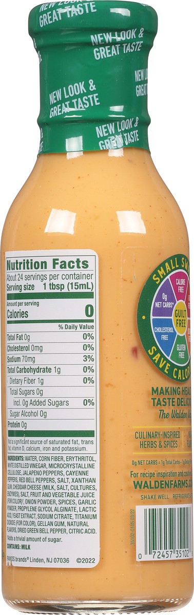slide 11 of 12, Walden Farms Street Taco Sauce Queso - 12 fl oz, 12 fl oz