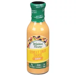 Walden Farms Street Taco Sauce Queso - 12 fl oz