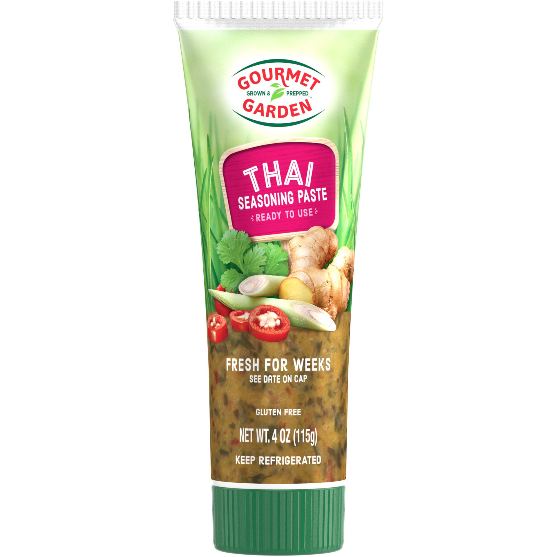 slide 1 of 7, Gourmet Garden Thai Seasoning Paste, 4 oz