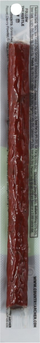 slide 8 of 9, Country Archer Grass Fed Beef Jalapeno Stick, 1 oz