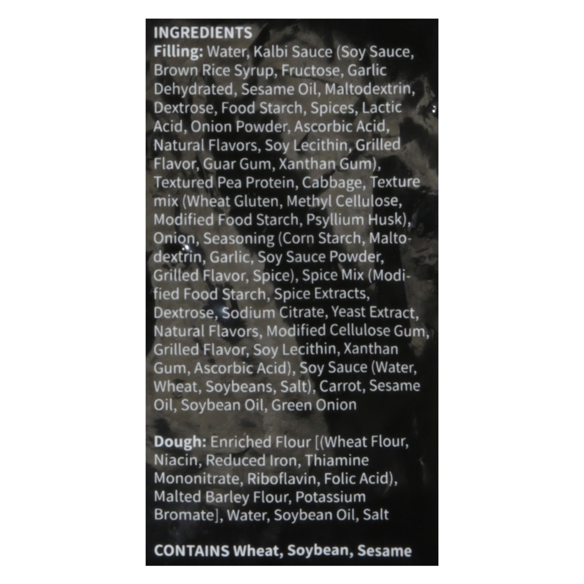 slide 14 of 14, O'Food Plant-Based K-BBQ Flavor Mandu 24 oz, 24 oz