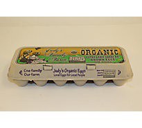 slide 1 of 1, Judys Extra Large Organic Brown Eggs - 12 Count, 12 ct