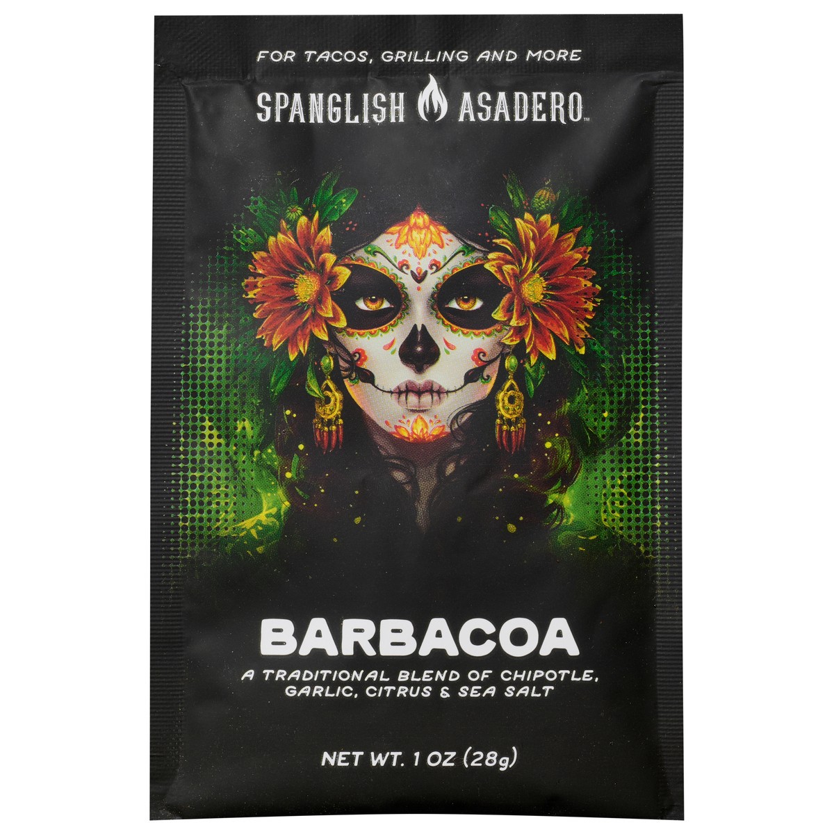 slide 1 of 12, Spanglish Asadero Spanglish Barbacoa 1 oz, 1 oz