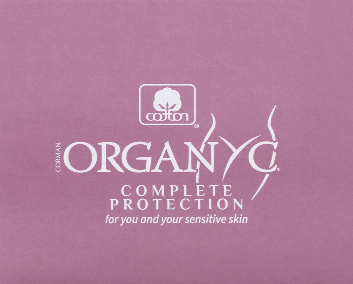 slide 4 of 8, Organyc Liners, Light Flow, 24 ct