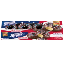 Entenmann's Classic Patriotic Donuts, 8 count, 16 oz