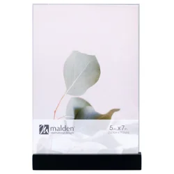 Malden Black Base with Acrylic Frame 5x7