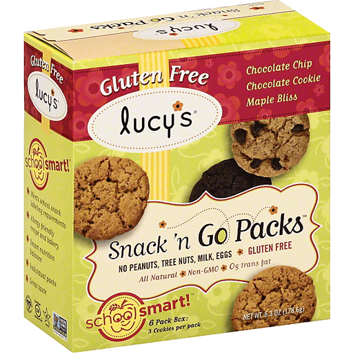 slide 1 of 4, Lucy's Cookies 6 ea, 6 ct