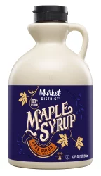 Market District Pure Maple Syrup Grade A Robust - 32 oz