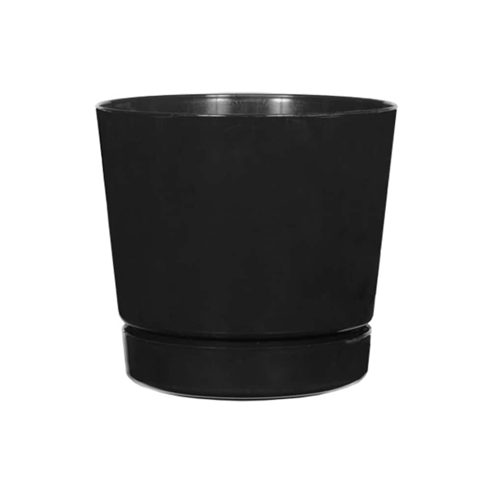 slide 1 of 1, Novelty Majestic Planter - Black, 8 in