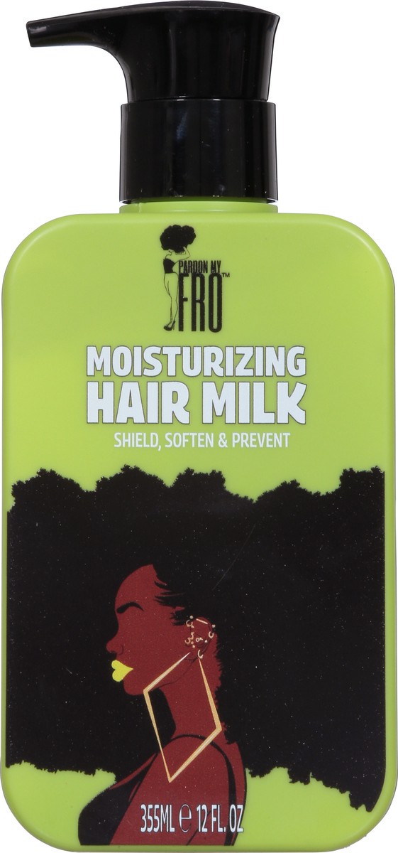 slide 7 of 12, Pardon My Fro Moisturizing Hair Milk 12 fl oz, 12 fl oz
