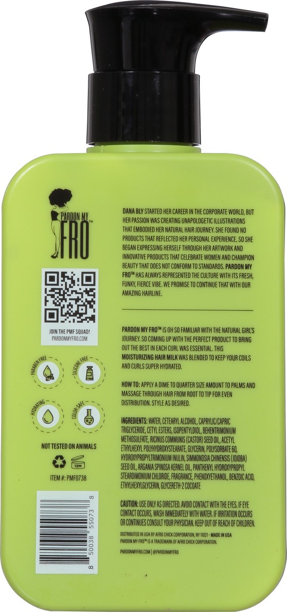 slide 10 of 12, Pardon My Fro Moisturizing Hair Milk 12 fl oz, 12 fl oz